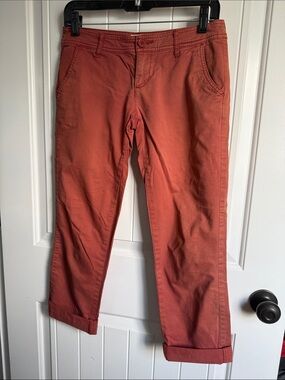 Mossimo Supply Co. Cropped Chino Jeans in Rust